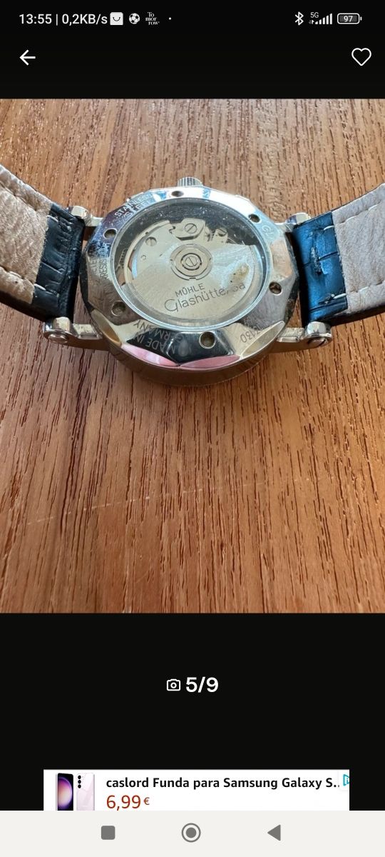 Mühle Glashütte Chronograph II Automático