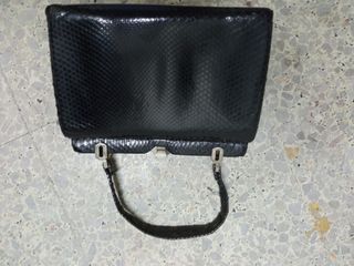 2 bolsos vintage cocodrilo