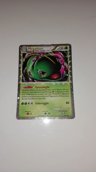 Carta Pokémon Meganium (IT)