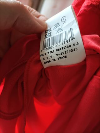Vestido de fiesta rojo 
