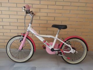 Bici niña 4 - 6 años segun estatura 16 pulgadas
