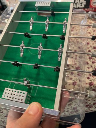 Mini futbolín