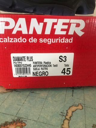 Zapato seguridad Panter