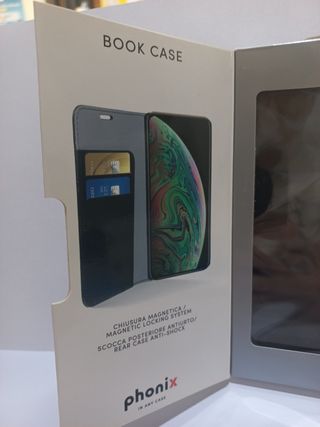 Custodia con apertura a libro