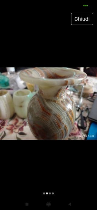 Vaso onice altezza cm 20
