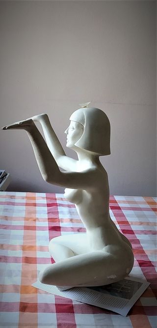PIES, PATAS PARA MESA CON FORMA DE MUJER VINTAGE