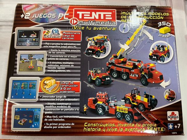 Tente multimedia bomberos 