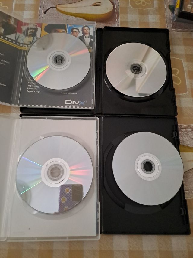 4 DVD animazione.