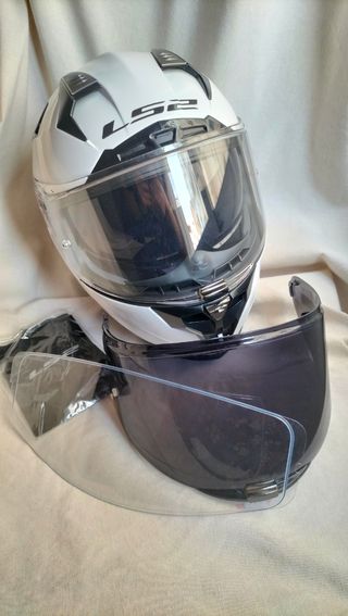 Casco moto LS2 FF327 Challenger solid,  talla M