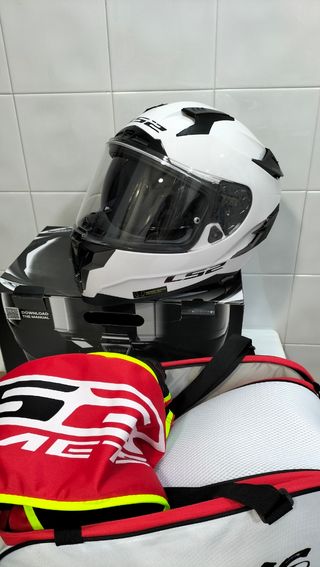 Casco moto LS2 FF327 Challenger solid,  talla M