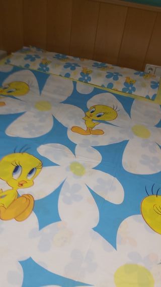 Funda nórdica y funda almohada Piolin / Tweety