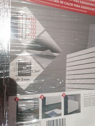 làmina reflectora de calor para radiadores 5e