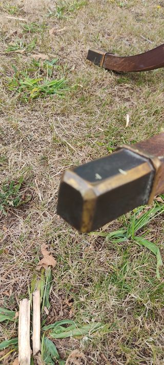 Mesa madera de antigua oficina bancaria