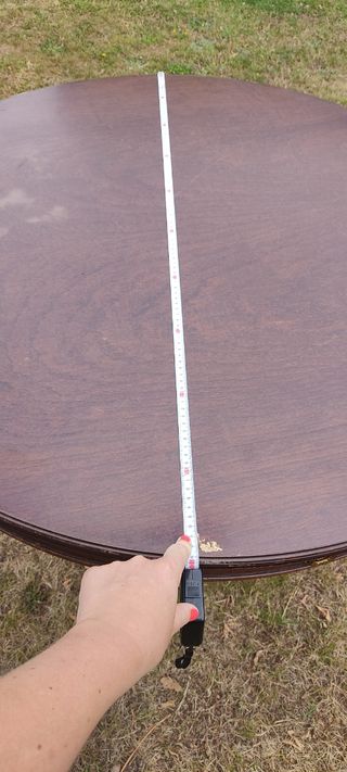 Mesa madera de antigua oficina bancaria