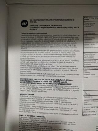 Zapatos de seguridad