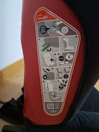 urge vender!!! silla auto 1-2-3