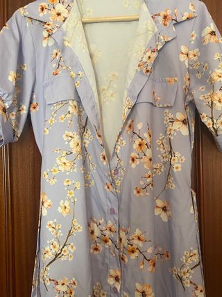 Vestido camisero con cinturón