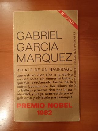 Relato de un náufrago - García Márquez