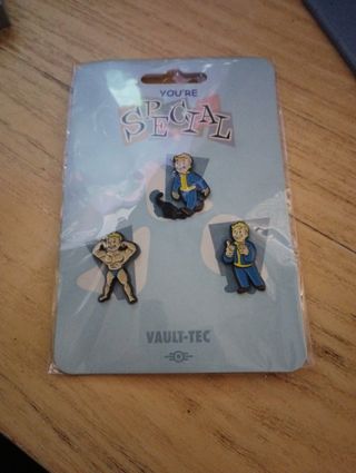 Pack pins fallout
