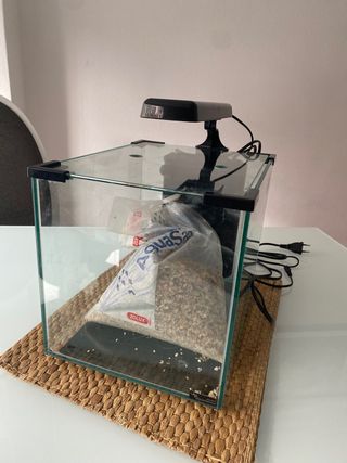 Pecera cuadrada