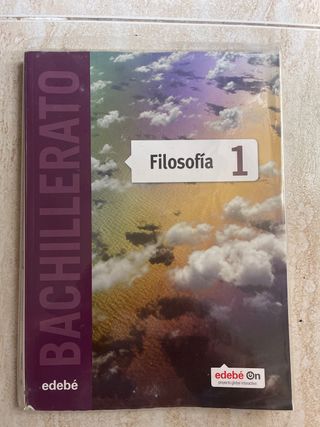Libro Filosofía primero bachillerato
