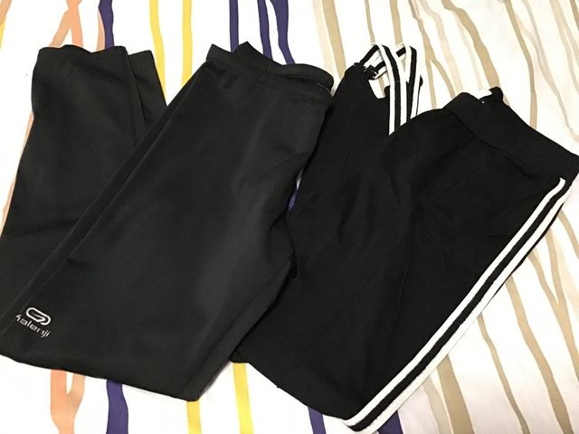 Leggins, lote de dos
