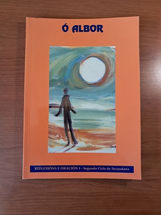 Libro de asignatura religión de la ESO "Ó Albor"