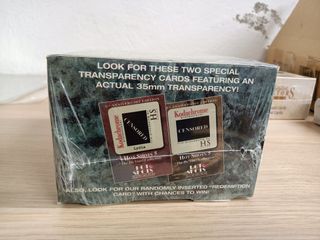 Trading Card Box HOT SHOTS 5 Super models cerrada