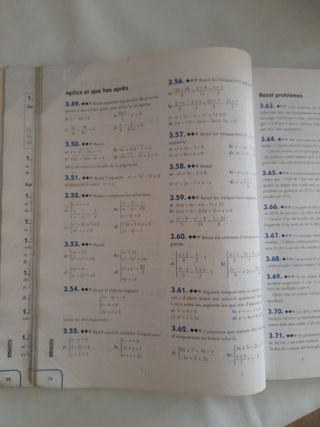 Libro Matemàtiques 4 ESO