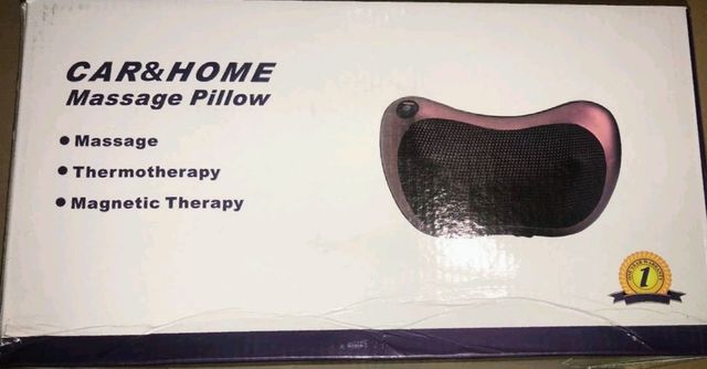 Cojín de masaje lumbar y cervical.