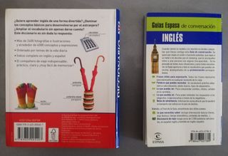 Lote de libros y material para aprender inglés