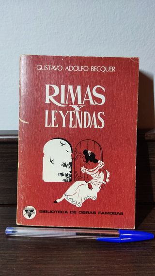 Gustavo Adolfo Bécquer. 2 libros.