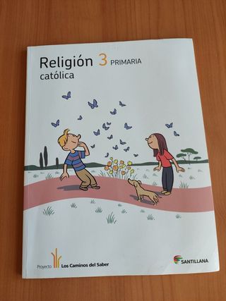 Libro Religión Católica de 3° PRIMARIA