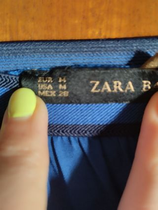 Falda larga Zara