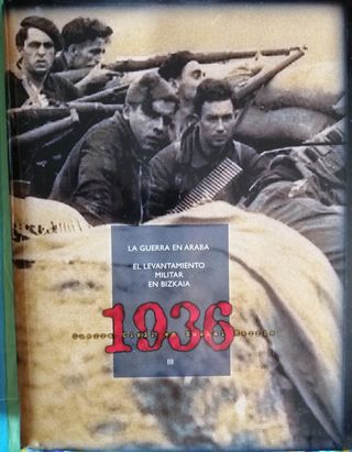 3 TOMOS DE LA GUERRA CIVIL EN EUSKAL HERRIA