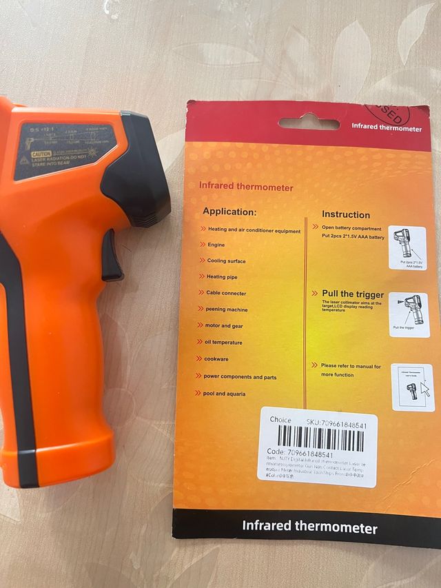 Termómetro Infrarrojo