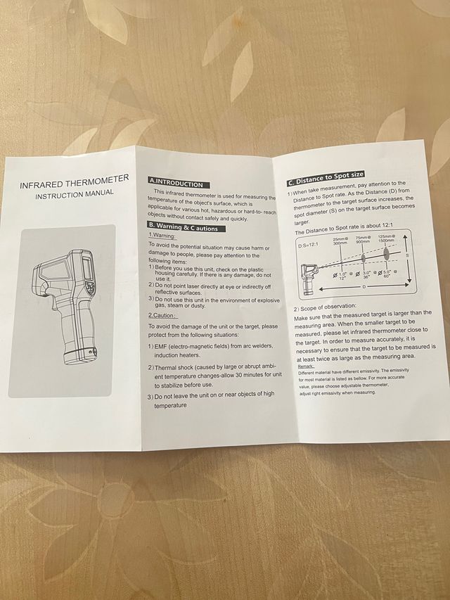 Termómetro Infrarrojo