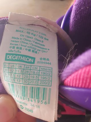 Conjunto patines, protecciones y kit ruedas