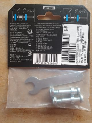 Conjunto patines, protecciones y kit ruedas