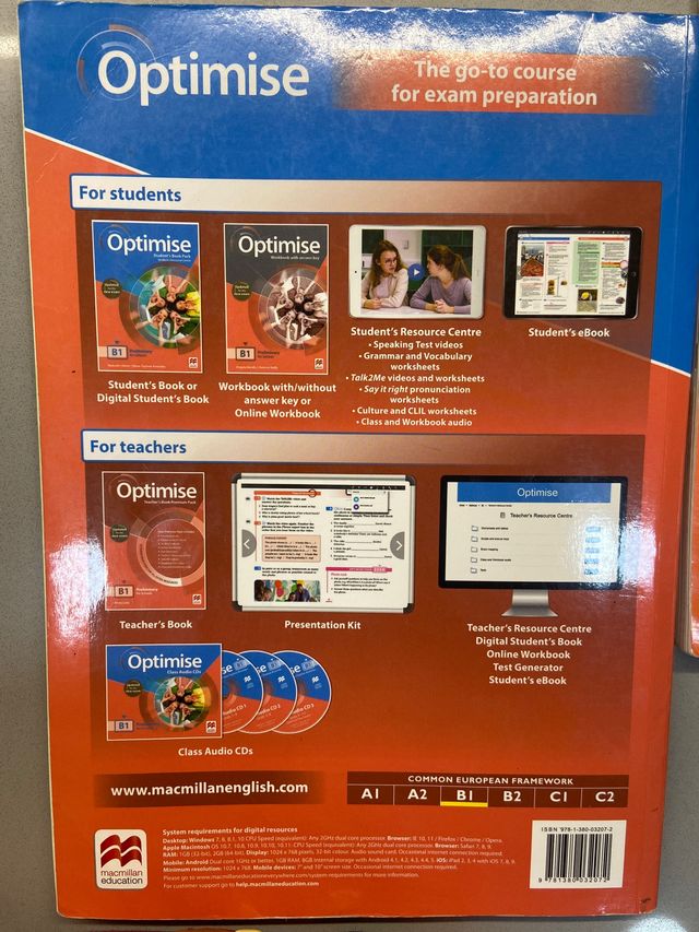 libro inglés B1 (3 libros)