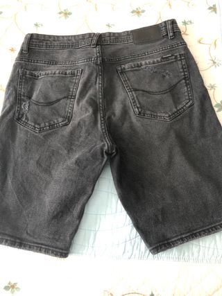 bermuda vaquera negra chico