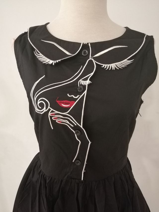 Vestido negro talla S