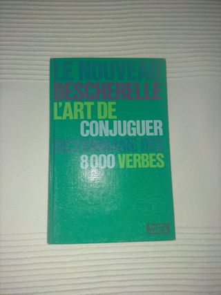 Libro de verbos en francés