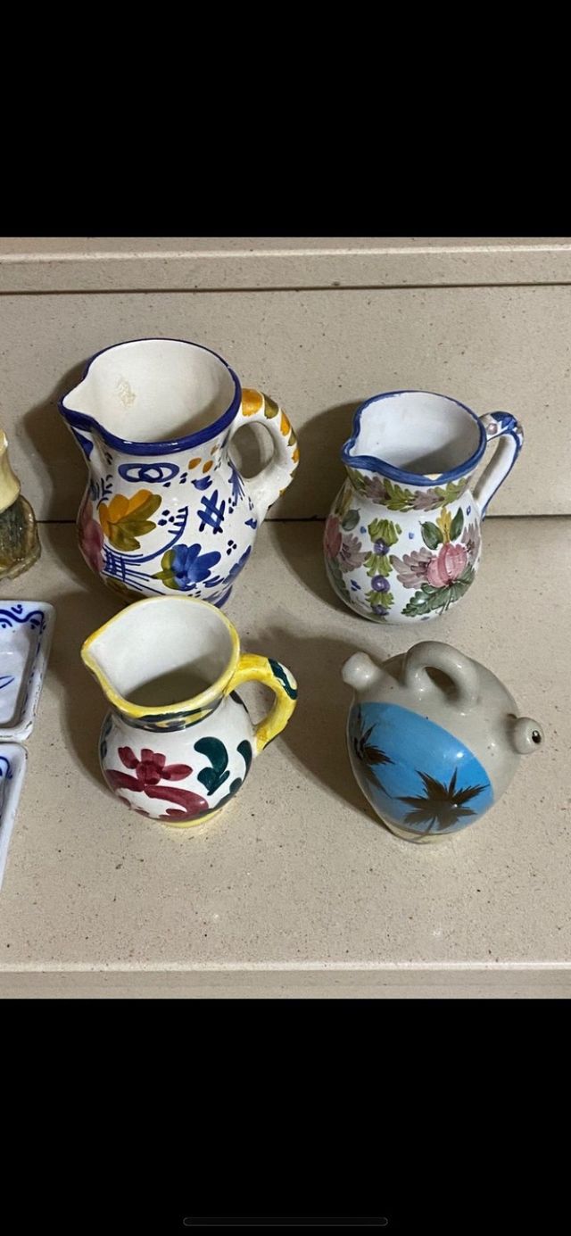 Lote antigüedades cerámica