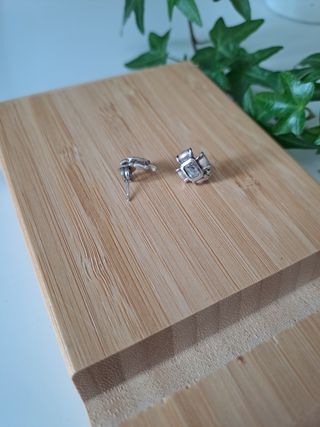 pendientes  de plata