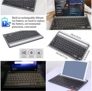 Teclado inalámbrico PC Soporte Tablet Fuengirola 