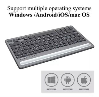 Teclado inalámbrico PC Soporte Tablet Fuengirola 