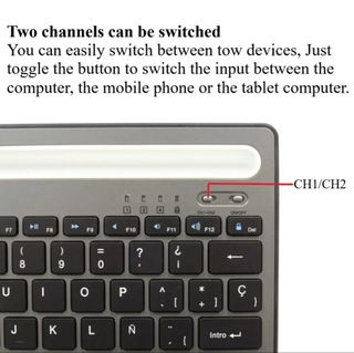 Teclado inalámbrico PC Soporte Tablet Fuengirola 