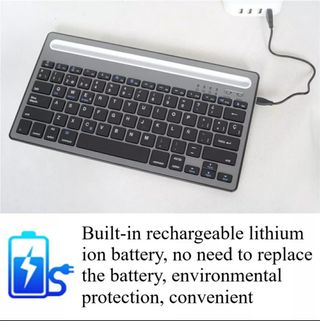Teclado inalámbrico PC Soporte Tablet Fuengirola 