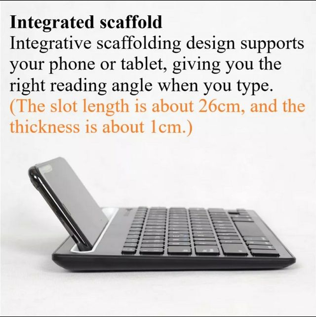 Teclado inalámbrico PC Soporte Tablet Fuengirola